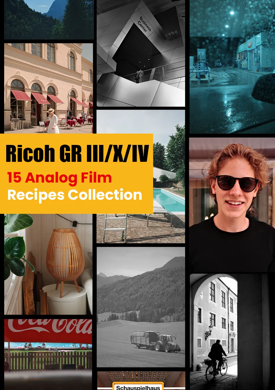 Ricoh GR Recipes — 15 Analog Film Looks